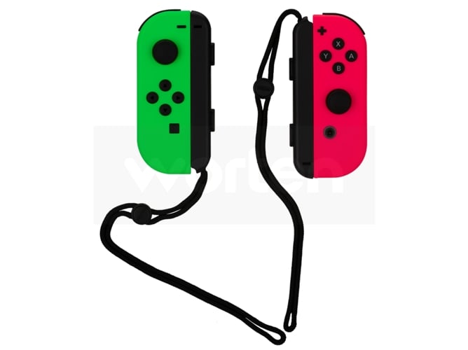 Nintendo Switch Juego de mandos Joy-Con verde neón/rosa neón