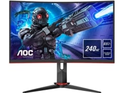 Monitor Gaming Curvo AOC C27G2ZE/BK (27'' - 0.5 ms - 240 Hz - FreeSync Premium)