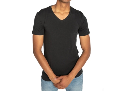 Camiseta LEVI'S Hombre (Algodón - Negro - M)