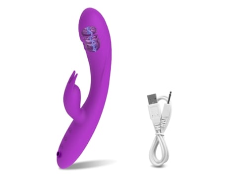 Vibrador de succión de 10 velocidades, masturbador vaginal femenino (púrpura) VEANXIN