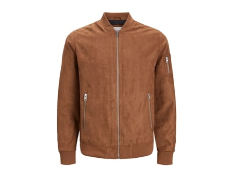 Chaqueta JACK & JONES Rocky Faux Ante Marrón (S)