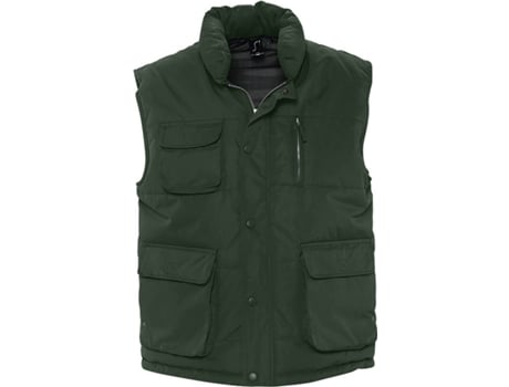 Chaleco SOL'S Viper Poliéster Unisex (L - Verde)