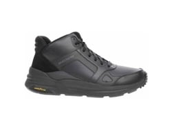 Zapatillas Deportivas Global Jogger SKECHERS Hombre (Negro - Material Sintético, Cuero Natural -43)