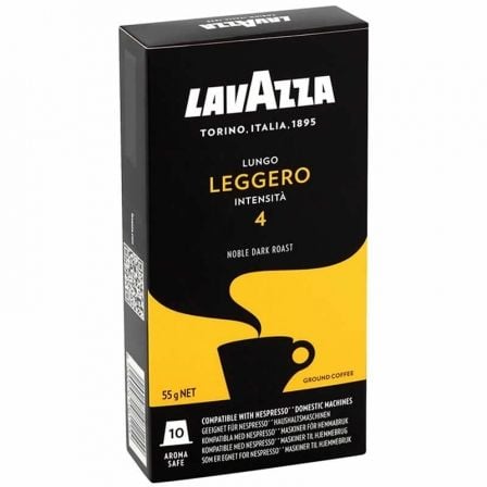 Cápsulas de Café LAVAZZA Lungo Leggero