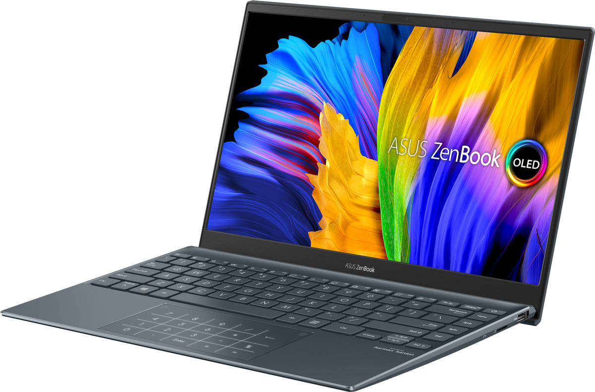 Portátil ASUS ZenBook 13 UX325EA-KG245 (13.3'' - Intel Core i7-1165G7 - RAM: 16 GB - 512 GB SSD PCIe - Intel Iris Xe Graphics)