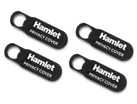 HWCAMCV4 accesorio para cámara web Tapa para webcam Negro HAMLET