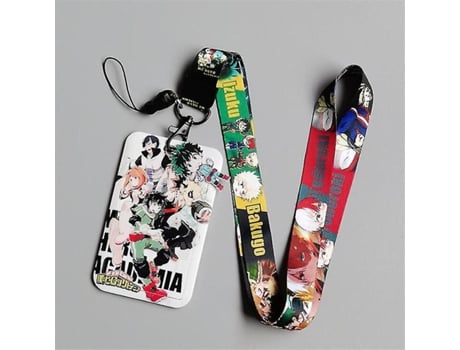 1 collar de collar My Hero Academia Cases Cases de identificación de la cinta de identificación