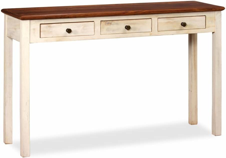 Mesa Consola VIDAXL en Madera de sheesham maciza (120x30x76 cm)