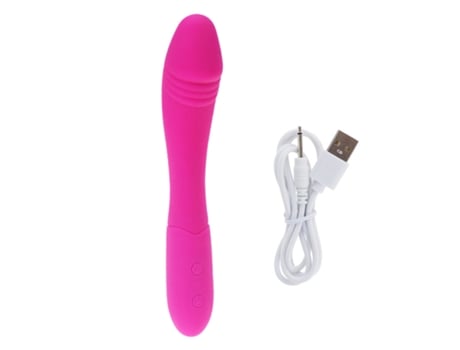 Vibrador impermeable de silicona de 10 modos para mujer (rosa) VEANXIN