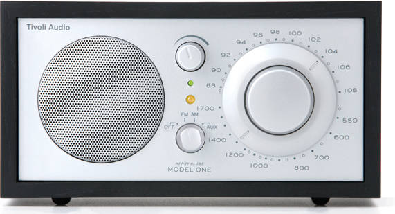 Radio TIVOLI AUDIO Model One Gris y Negro