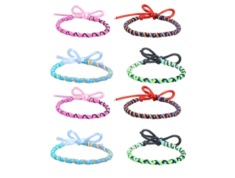 Pulseras Tejidas De Cuerda De La Suerte, Pulseras Ajustables, Para Mujeres Y Hombres, Estilo 4 ZMDECQNA 8 Un