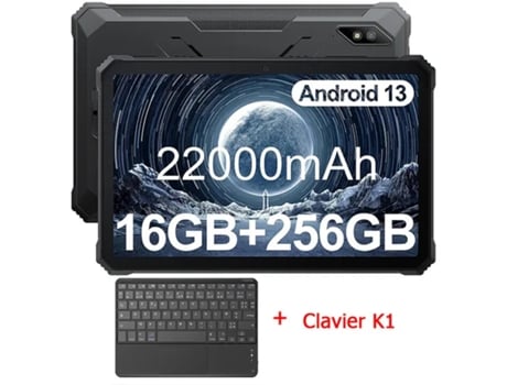 Tablet Robusto BLACKVIEW Active 8 Pro Teclado K1 10,36'' 16 GB RAM - 128 GB 22000Mah Stylus Negro