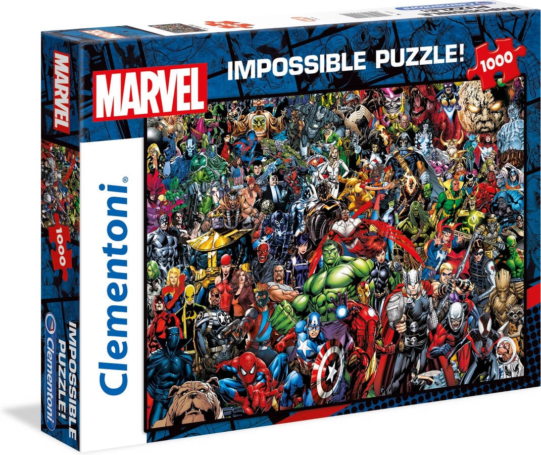 Puzzle CLEMENTONI Marvel: Impossible (1000 Piezas)