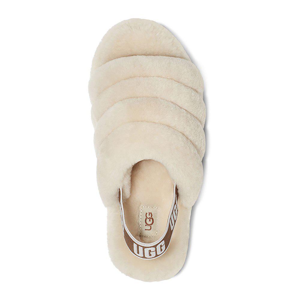 Chanclas UGG Pele Natural Mujer (39     - Beige)