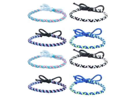 Pulseras Tejidas De Cuerda De La Suerte, Pulseras Ajustables, Para Mujeres Y Hombres, Estilo 2 ZMDECQNA 8 Un