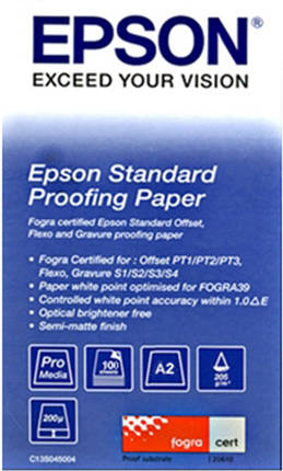 Papel para impresora EPSON Standard Proofing Paper - C13S045005