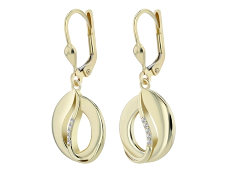 Joyas Oro 8K – Pendientes de Aro en Oro con Circonitas Sabriye