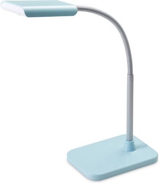 Wonderlamp Wf000016 Flexo led 3w luz 5000k cabezal orientable y reducido tamaño mod. amidala color azul de mesa 3