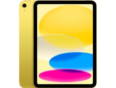 Apple iPad 64 GB WiFi + 5G amarillo (2022) - Tablets