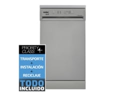 Lavavajillas 45 cm SAUBER SERIE 1-DW453X V e 10 cubiertos inox