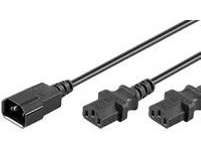 Cable de Alimentación MICROCONNECT (1.8 m - Negro)