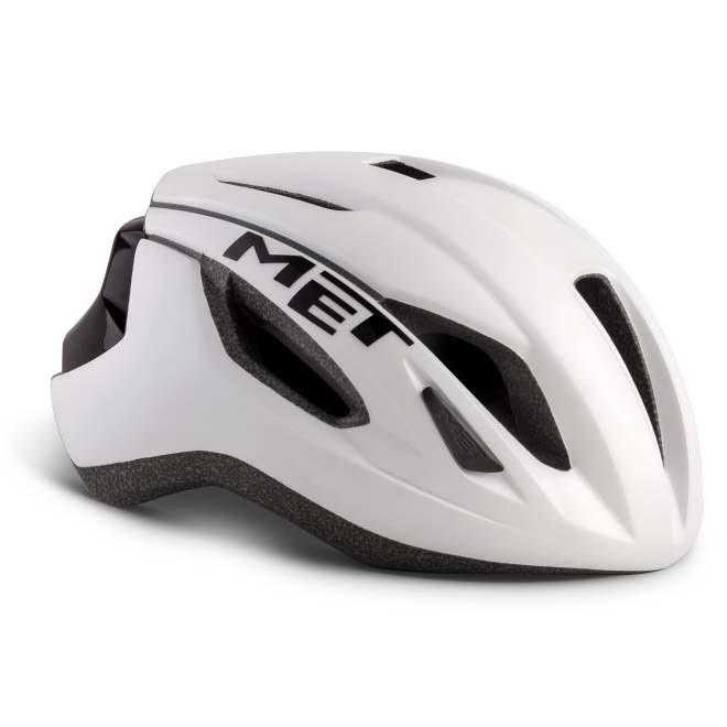 Met Strale Casco de bicicleta blanconegro 2019 r one+ matte