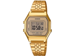 Reloj Digital CASIO Vintage Mujer (Acero y Resina - Dorado)