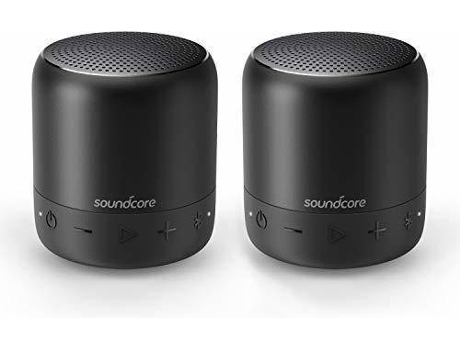 Altavoz Bluetooth ANKER Mini 2 (6 W - Autonomía: hasta 15 h - Negro)