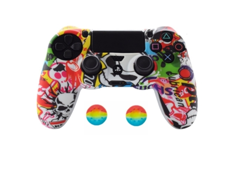 Carcasa para mando PS4 MOROROR Multicolor