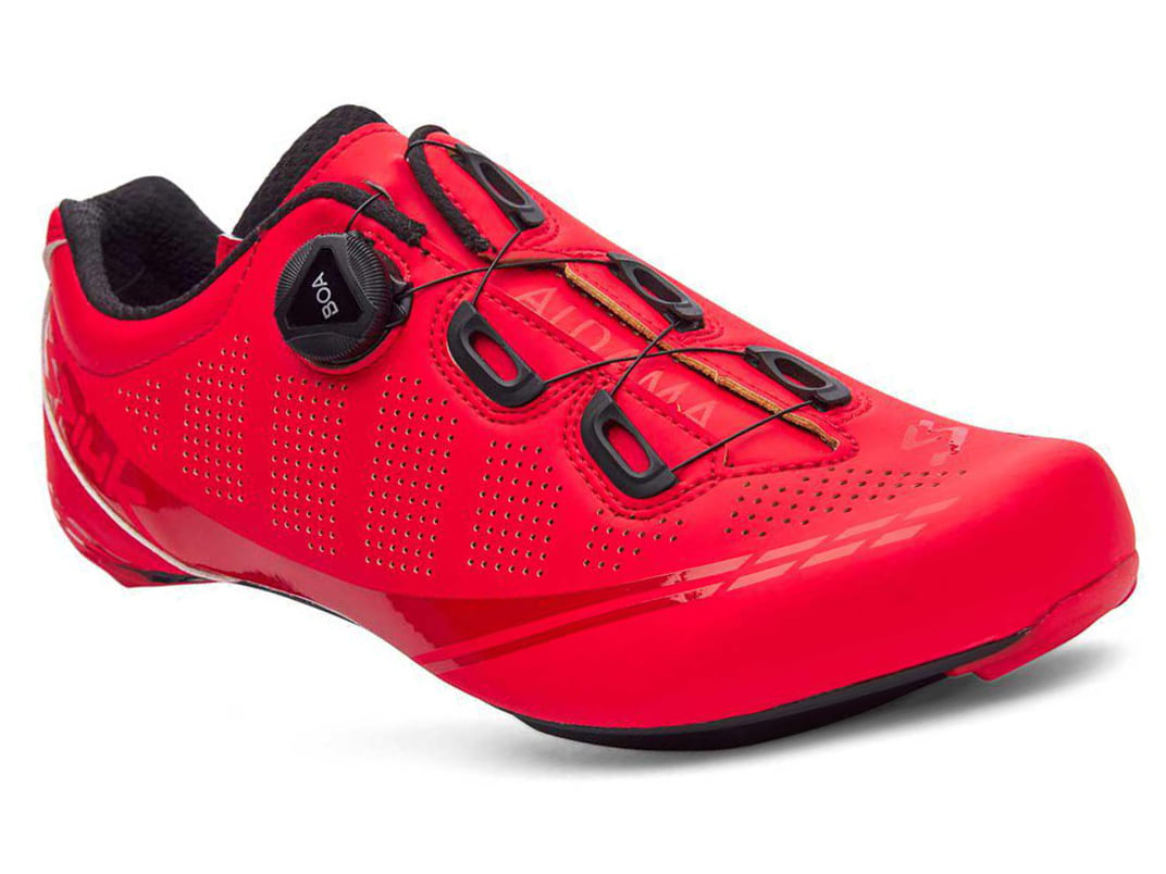 Aldama Road Zapatilla carretera unisex adulto para hombre spiuk rojo ciclismo eu 44