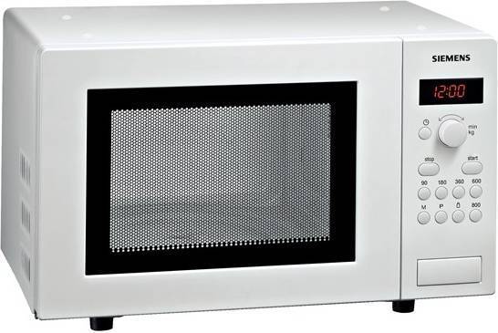 Microondas SIEMENS HF15M241 (17 L - Sin Grill - Blanco)