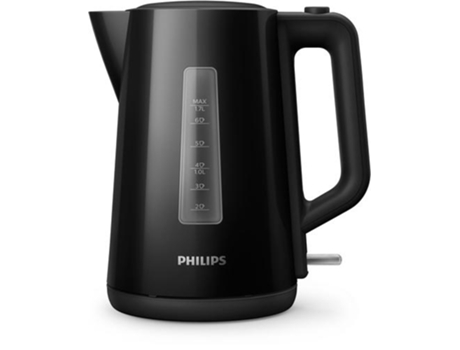 Philips Serie 3000 Hervidor de plástico de 1,7 l con tapa de resorte e indicador luminoso