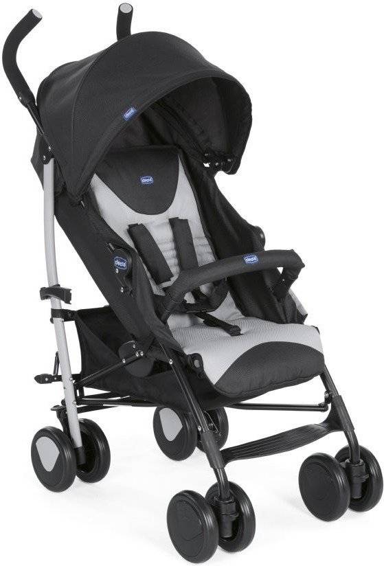 Carrito de Bebé Individual CHICCO Echo Negro y Gris