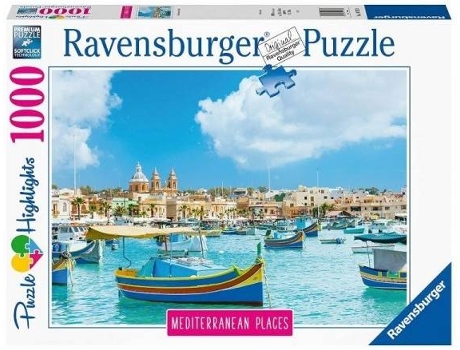 Puzzle Ravensburger Iberica lugares mediterraneos malta edad 12 anos 1000