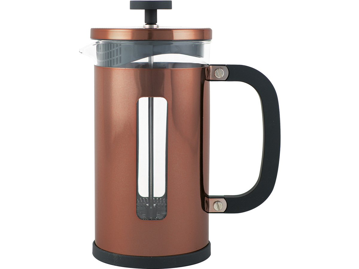 Creative Tops 1000 ml pisa – cafetera de acabado en cobre 8 tazas con cuchara 1l