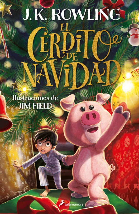 Libro El Cerdito De Navidad de J.K. Rowling (Español)