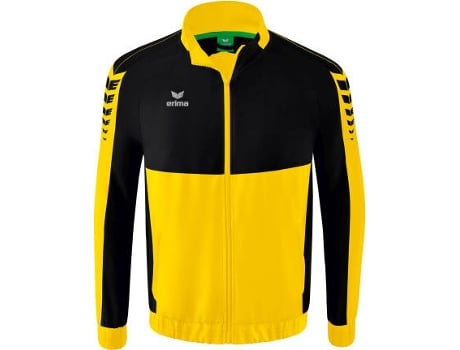 Chaqueta de Presentación para Niños ERIMA Six Wings (Amarillo y Negro - 12 ans)