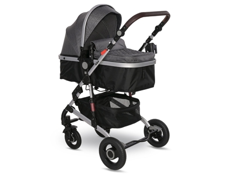 Carrito De Bebé Dúo Convertible Alba Premium De LORELLI Steel Grey