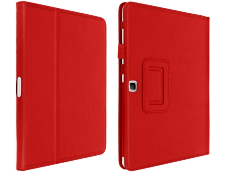 Funda con Soporte Samsung Galaxy Tab 4 10.1 AVIZAR FOLIO-STAND-RD-T530 Rojo