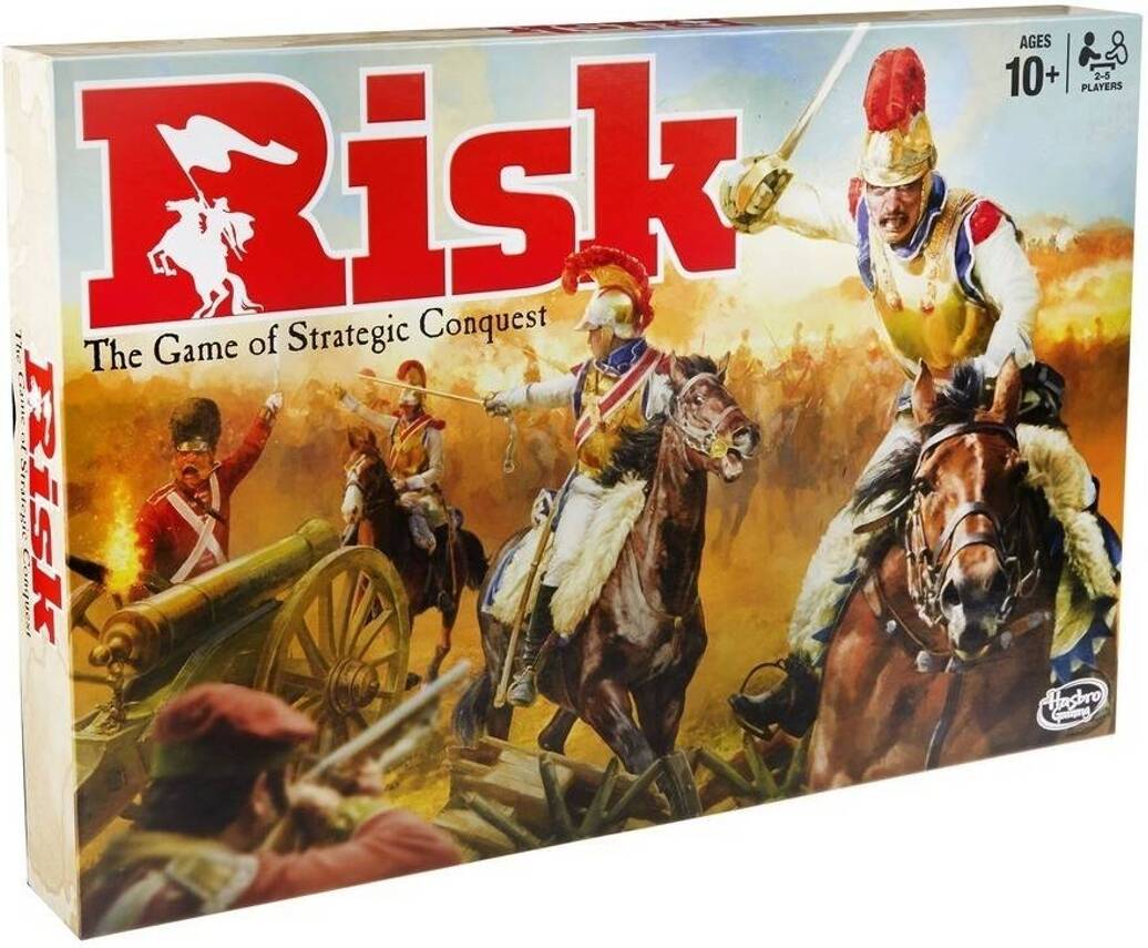 Juego Tablero Risk (Edad Mínima: 10 - Guerra)