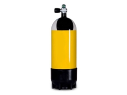 Botella de Buceo METALSUB Mono-válvula 232 Bar (15 L)