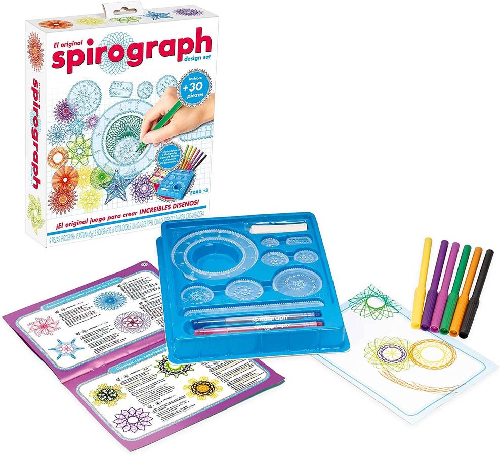 Juego Creativo Spirograph Kit Dibujo (8 años)