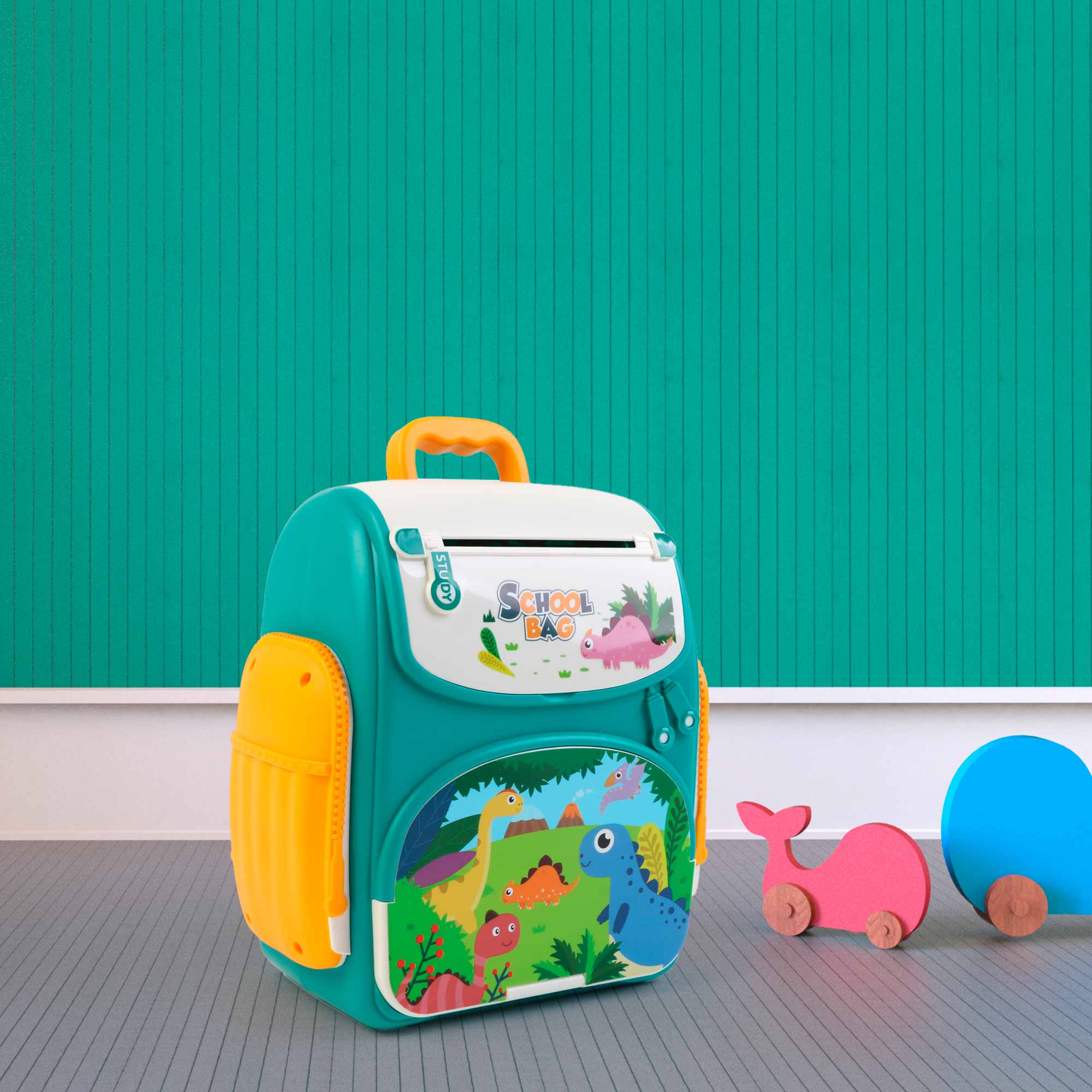 Hucha Infantil Con Huella Dactilar Y Contraseña Robincool Money Safe  18x10x20 Cm Con Luz Y Sensor con Ofertas en Carrefour