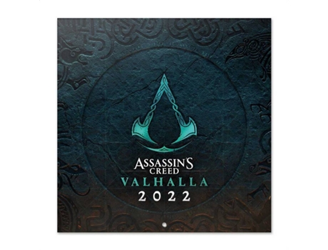 Calendario Erik Editores 2022 30x30 assassins creed incluye de regalo pared │ anual mensual producto con licencia