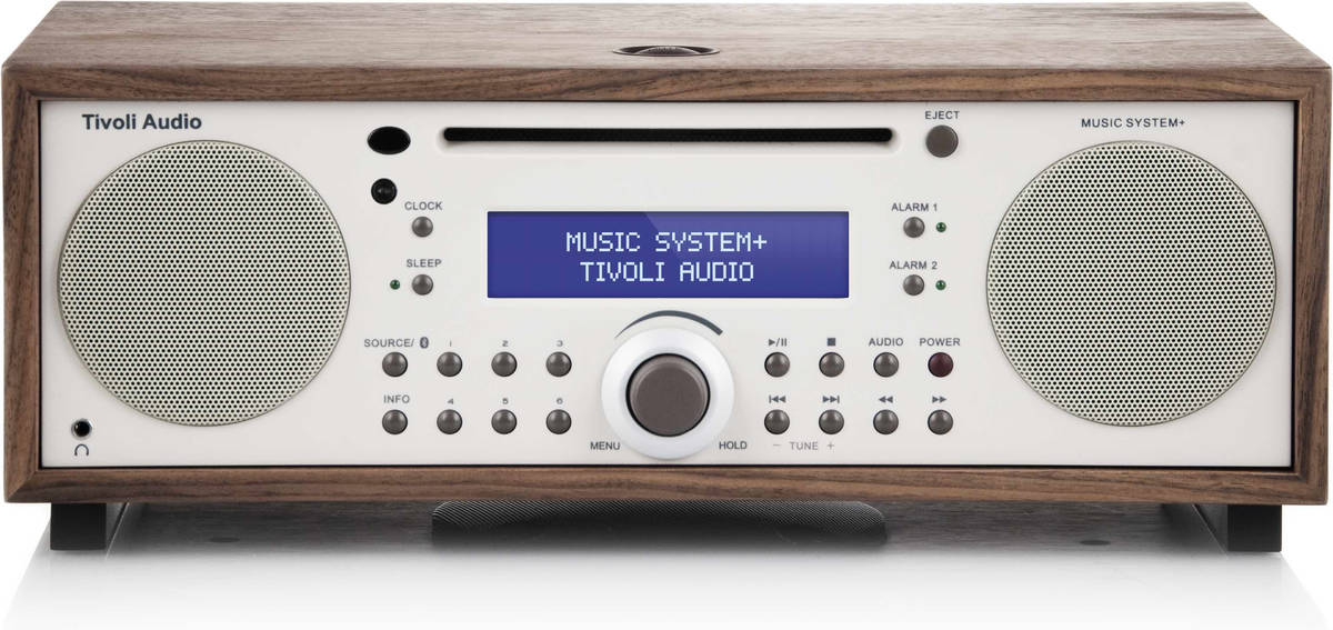 Sistema Hifi Todo en uno fmdab+ con bluetooth tivoli audio music system+ walnut beige radio bt