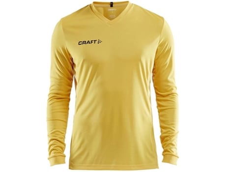 Camiseta de Hombre para Fútbol CRAFT Squad Solid Naranja Amarillo (XL)