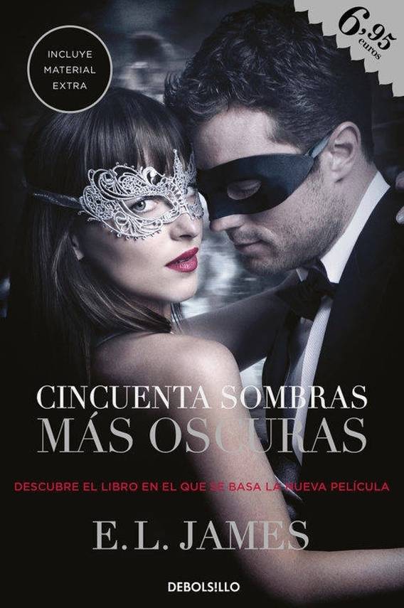 Libro Cincuenta Sombras Más Oscuras de E. L. James (Año de edición - 2018)