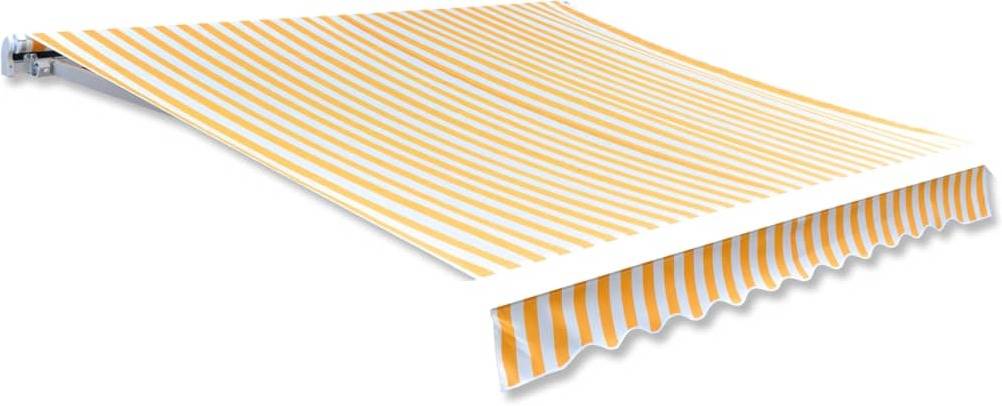 Toldo de Lona VIDAXL Amarillo (300 x 250 cm)