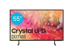 Smart TV SAMSUNG TU55DU7105 (Negro - G - 55 - 4K Ultra HD)