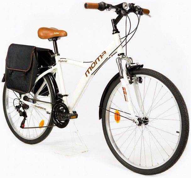 Bicicleta Paseo Moma Bikes City Classic 26 - Negro